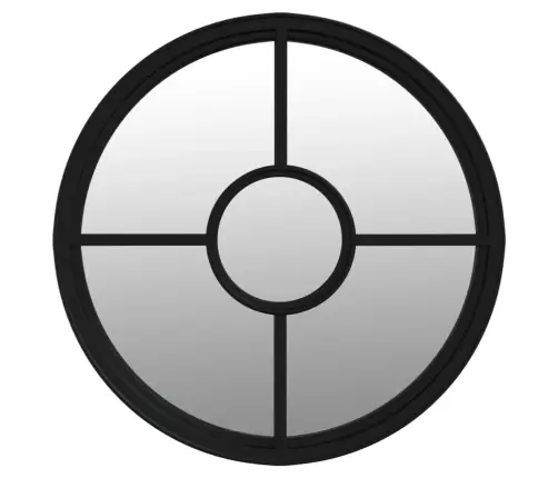 Peegel, Must, 40X4 cm Raud, Toas Kasutamiseks