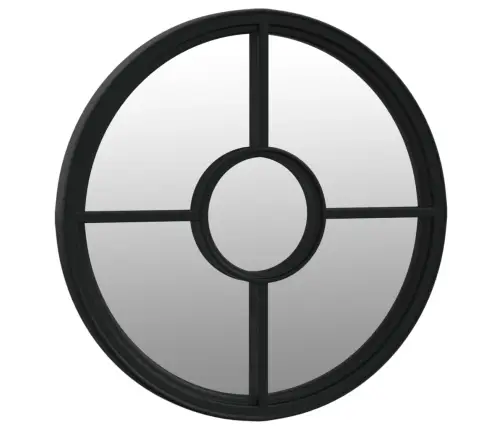 Peegel, Must, 40X4 cm Raud, Toas Kasutamiseks