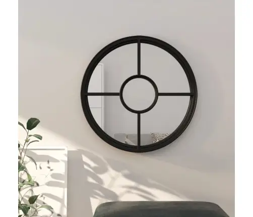 Peegel, Must, 40X4 cm Raud, Toas Kasutamiseks