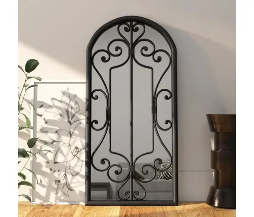 Peegel, Must, 100X45 cm Raud, Toas Kasutamiseks