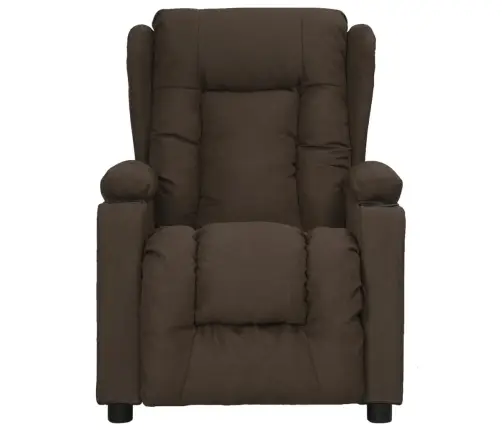 Püsti Tõusmist Toetav Tugitool, Tumepruun, Kangas