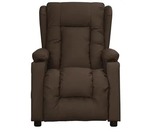 Masāžas Krēsls, Paceļams, Brūna Mākslīgā Āda Vidaxl