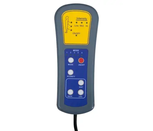 Masāžas Krēsls, Paceļams, Kapučīno Krāsas Mākslīgā Āda Vidaxl