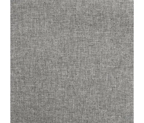 Atpūtas Krēsls, Paceļams, Gaiši Pelēks Audums Vidaxl