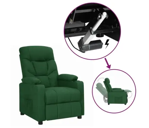 Atsistojantis Krėslas, Tamsiai Žalios Spalvos, Audinys