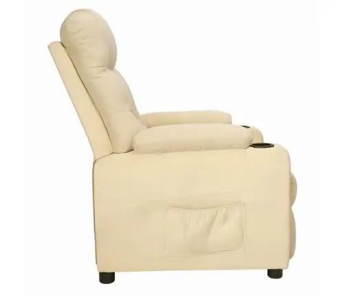 Püsti Tõusmist Toetav Tugitool, Kreemjas, Kangas