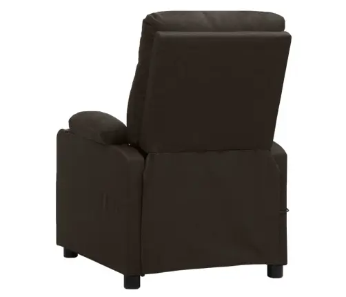 Atpūtas Krēsls, Paceļams, Tumši Brūns Audums Vidaxl