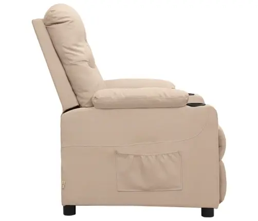 Püsti Tõusmist Toetav Tugitool, Kreemjas, Kangas