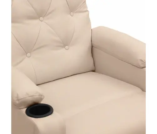 Püsti Tõusmist Toetav Tugitool, Kreemjas, Kangas