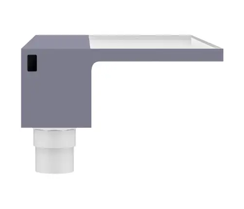 Ūdenskrituma Sliede Ar Rgb Led Gaismām, Akrils, 45 Cm Vidaxl