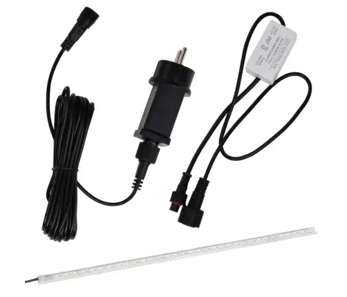 Ūdenskrituma Sliede Ar Rgb Led Gaismām, Akrils, 45 Cm Vidaxl