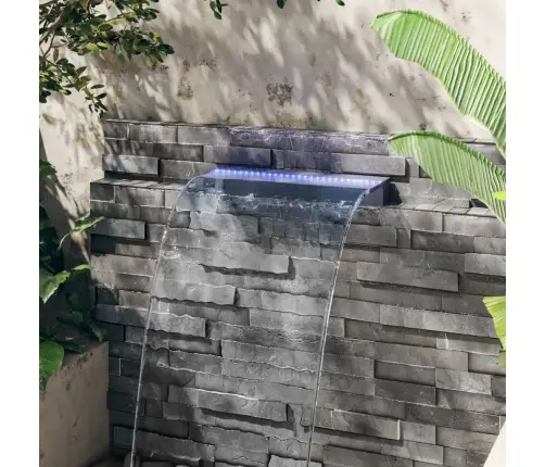 Purskkaevu Kosk Rgb Led-Tuledega, Akrüül, 60 Cm