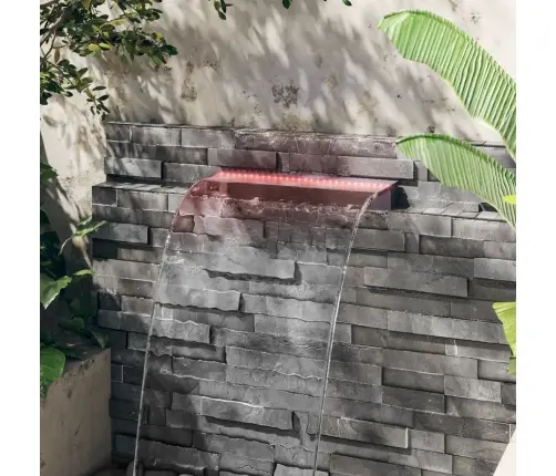 Purskkaevu Kosk Rgb Led-Tuledega, Akrüül, 60 Cm