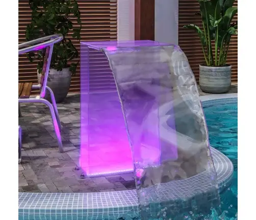 Basseini Purskkaev Rgb Led-Idega, Akrüül, 51 Cm
