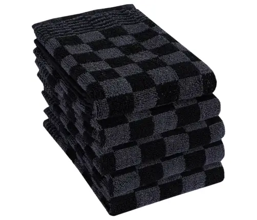 Rankšluosčių Rinkinys, 20Vnt., Juodi Ir Pilki, Medvilnė