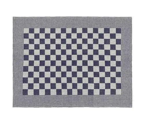 Dvieļu Komplekts, 10 Gab., Zili Un Balti, Kokvilna Vidaxl