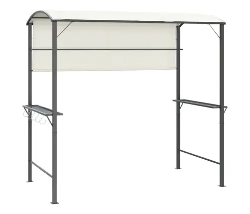 Pavėsinė Su Stogu, Kreminės Spalvos, 220X110X200Cm