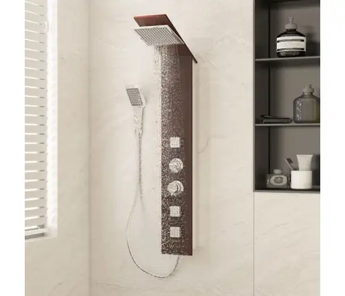 Dušipaneeli Süsteem, Klaas, Pruun