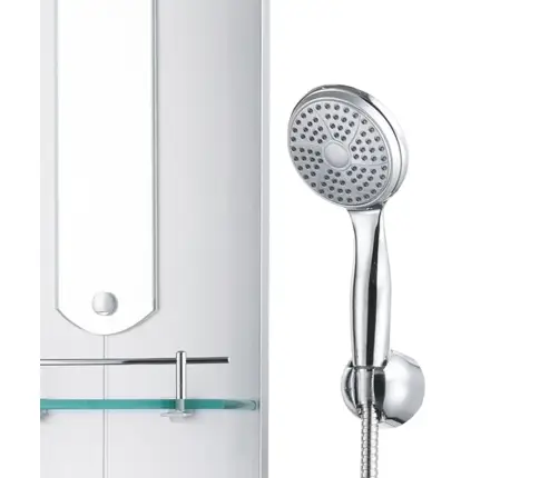 Dušas Sistēma Ar Paneli, 25X43X110 Cm, Sudraba Krāsā Vidaxl