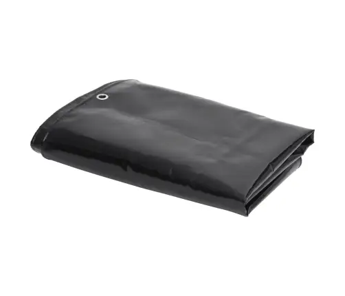 Brezenta Pārklājs, Tents, 650 G/M², 2X3 M, Melns Vidaxl