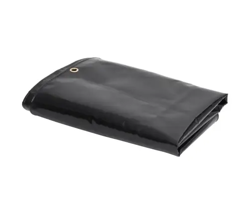 Brezenta Pārklājs, Tents, 650 G/M², 3X3 M, Melns Vidaxl