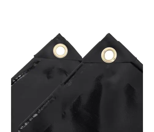 Brezenta Pārklājs, Tents, 650 G/M², 3X5 M, Melns Vidaxl