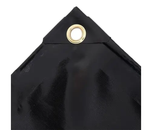 Brezenta Pārklājs, Tents, 650 G/M², 3X5 M, Melns Vidaxl