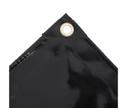 Brezenta Pārklājs, Tents, 650 G/M², 3X6 M, Melns Vidaxl