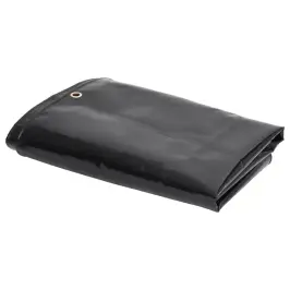 Brezenta Pārklājs, Tents, 650 G/M², 4X5 M, Melns Vidaxl