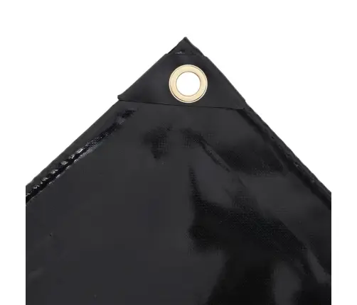 Brezenta Pārklājs, Tents, 650 G/M², 4X7 M, Melns Vidaxl