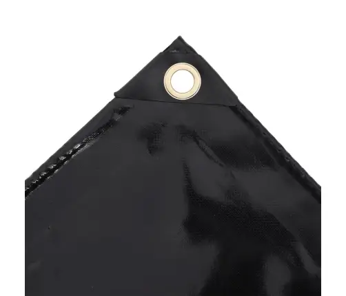 Tentas, Juodos Spalvos, 1,5X6M, 650G/M²