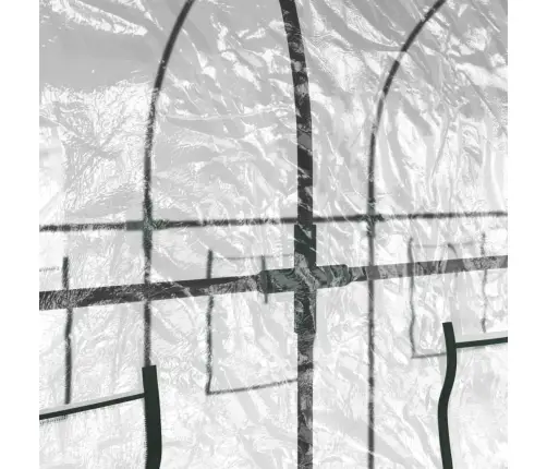 Siltumnīca, Caurspīdīga, 160X400X190 Cm, Pvc, Tērauds Vidaxl