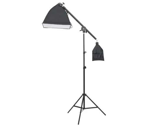 Fotostuudio Komplekt Valgustuse, Taustapildi Ja Reflektoriga