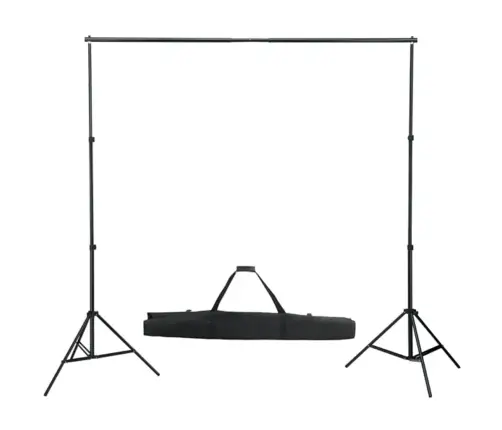Fotostudijas Komplekts, Gaismas Un Fons Vidaxl