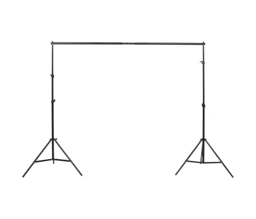 Fotostudijas Komplekts – Gaismas, Fons, Reflektors Vidaxl