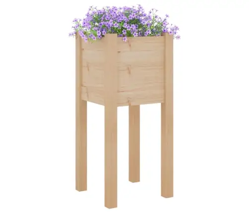 Sodo Loveliai, 2Vnt., 31X31X70cm Pušies Medienos Masyvas