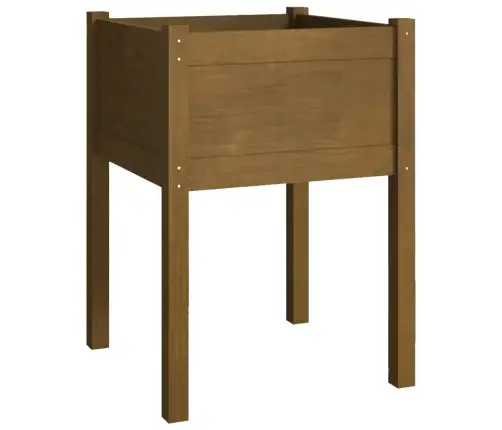 Sodo Loveliai, 2Vnt., Medaus Rudi, 50X50X70cm Pušies Masyvas