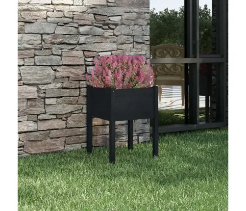 Aia Taimekast, Must, 50X50X70 cm Must, Toekas Männipuit