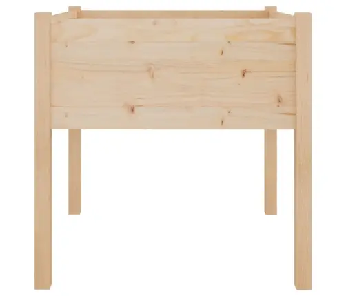 Dārza Puķu Kaste, 70X70X70 Cm, Priedes Masīvkoks Vidaxl