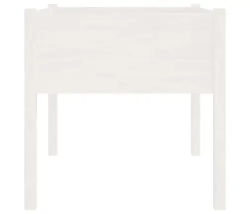 Aia Taimekast, 2 Tk, Valge 70X70X70 cm Toekas Männipuit