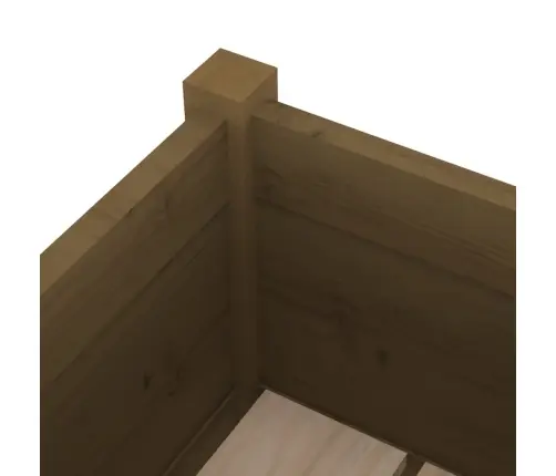 Aia Taimekast, 2 Tk, Meepruun 70X70X70 cm Toekas Männipuit