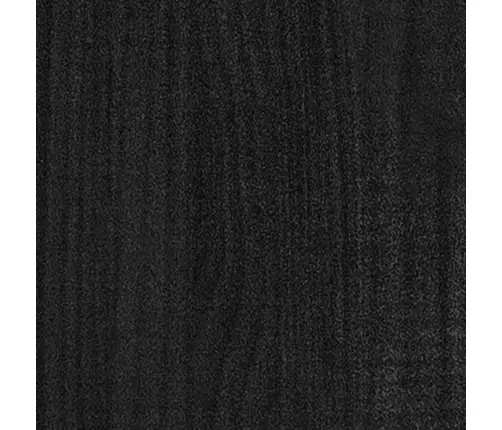 Dārza Puķu Kaste, 70X70X70 Cm, Melns Priedes Masīvkoks Vidaxl