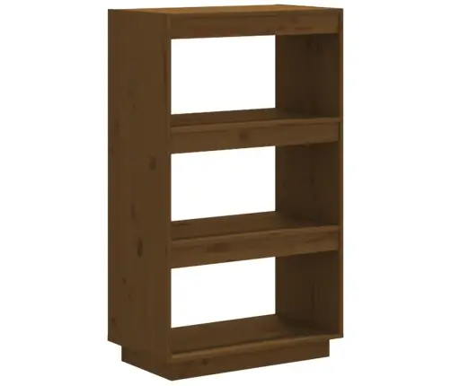 Raamaturiiul/Ruumijagaja, Meepruun, 60X35X103 cm Männipuit