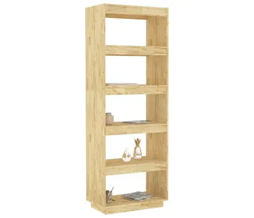 Spintelė Knygoms/Kambario Pertvara, 60X35X167cm Pušies Masyvas