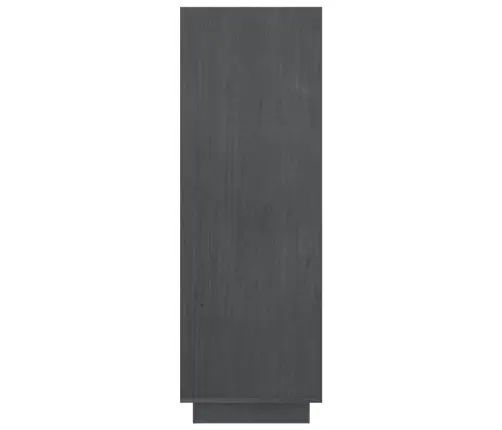 Spintelė Knygoms/Kambario Pertvara, Pilka, 80X35X103cm Pušis