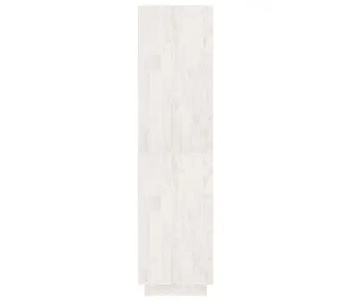Grāmatu Plaukts, Balts, 80X35X135 Cm, Priedes Masīvkoks Vidaxl