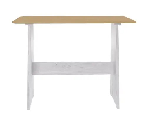 3-Osaline Söögilauakomplekt "Reine" Meekarva Ja Valge Männipuit