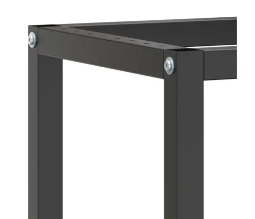 Darbagalda Rāmis, 110X50X79 Cm, Matēts, Melns, Sarkans, Metāls Vidaxl