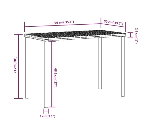 Sofos Komplektas Su Pagalvėlėmis, 5 Dalių, Rudas, Poliratanas