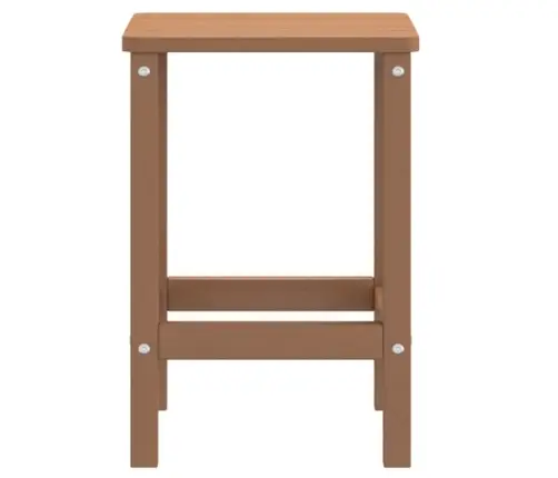 Sodo Adirondack Staliukas, Rudos Spalvos, 38X38X46cm Hdpe